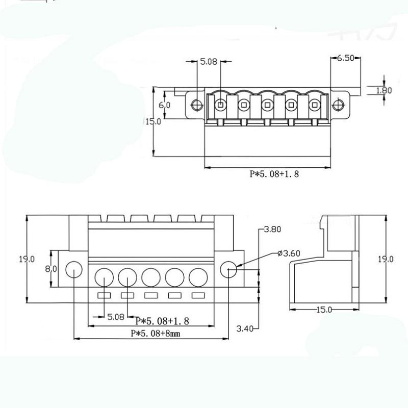 terminal block 4 pin