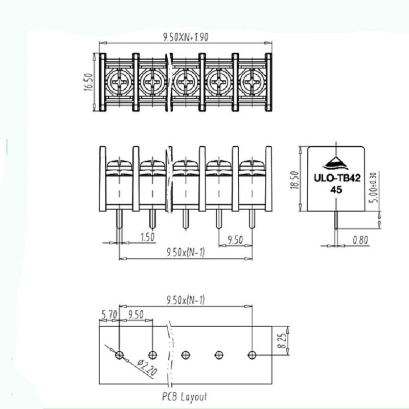 barrier terminal block connector