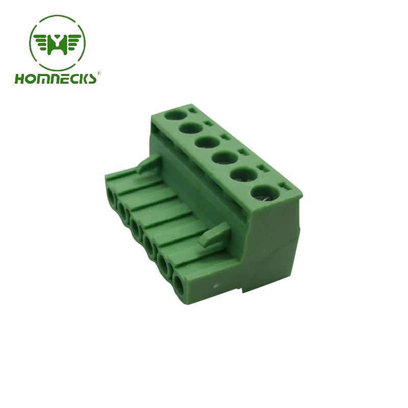 pluggable screw terminal block