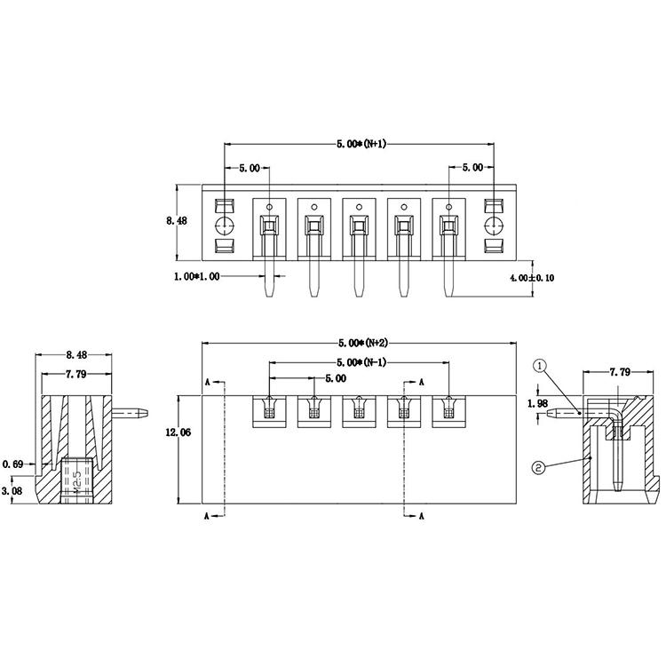 pluggable terminal block