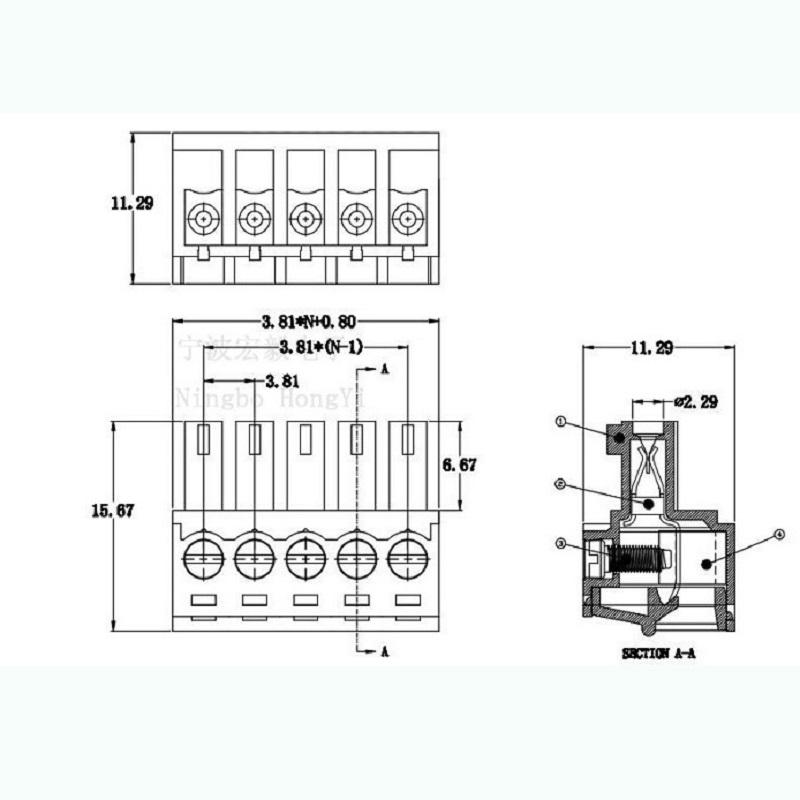 pcb terminal connector