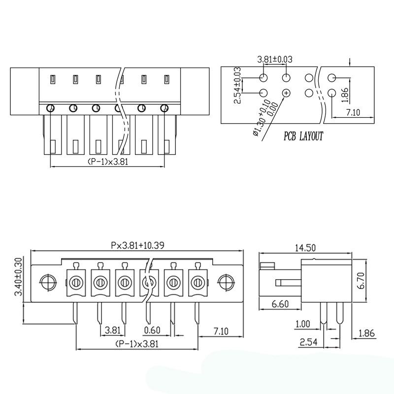 pcb terminal connectors